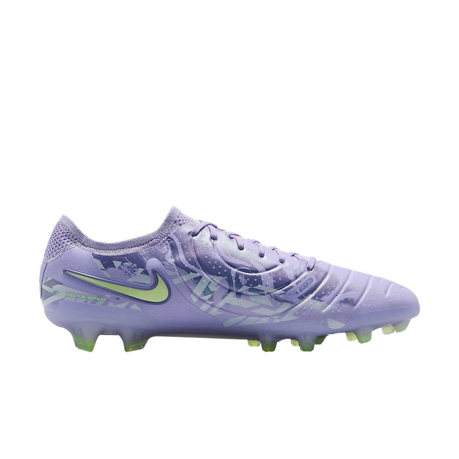 Nike Tiempo Legend 10 Elite Men's Leather Soccer Cleat - Purple